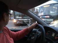 Не проскочил: возле станции Люберцы-1 перевернулась маршрутка
