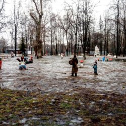 Аномально тёплая зима в Люберцах 2020 продолжается