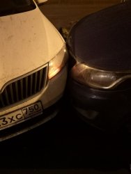 В Люберцах «мастер парковки» на каршеринге повредил автомобиль на парковке