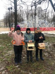 Жителей Люберец просят подкармливать птиц зимой