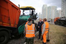 Новый съезд с Комсомольского проспекта на дублёр