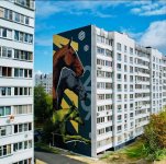 Новый мурал в Подмосковье
