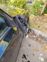 Дети подожгли автомобиль на улице Мира
